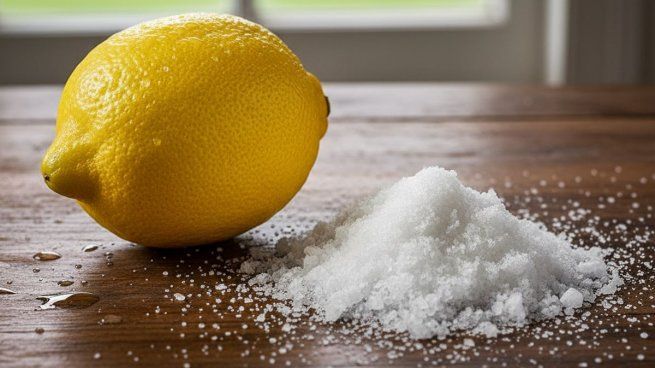 Por qué recomiendan mezclar limon y sal, y para qué sirve.