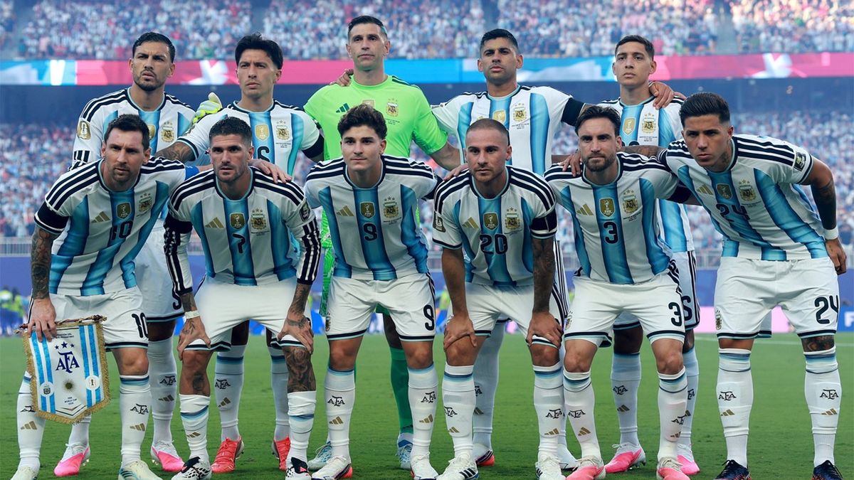 Argentina lucirá la camiseta titular frente a España en la final del Mundial 2026