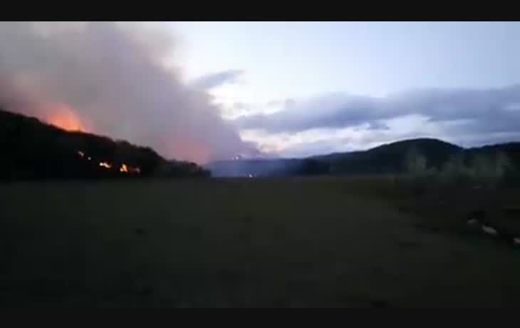 incendio forestal en tierra del fuego: cerca de 8.000 hectareas fueron afectadas