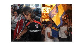 El recibimiento de los equipos fue caluroso para ambos. Nunca se jugó un Superclásico en Chaco.