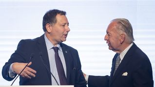 Elio Del Re y Daniel Funes de Rioja.