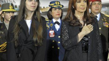 Florencia Kirchner y Cristina Fern&aacute;ndez. Imagen de&nbsp;archivo