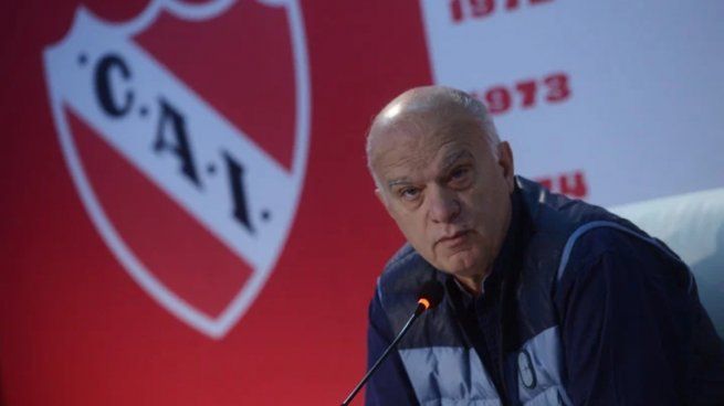 Nestor Grindetti, presidente interino de Independiente