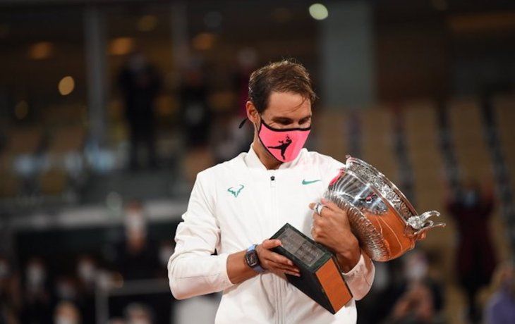 El español Rafael Nadal se alzó con el triunfo en Rolland Garros.