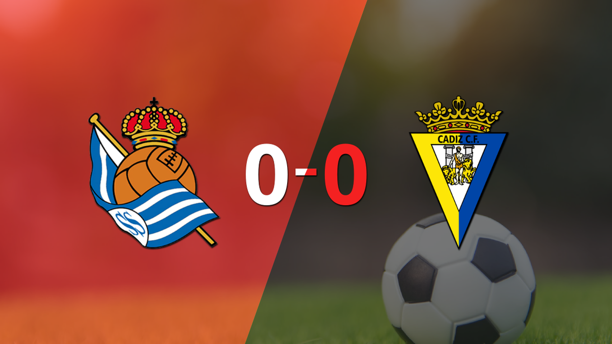 There were no goals in the draw between Real Sociedad and Cádiz