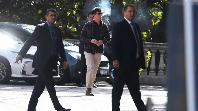Santiago Caputo fue designado como asesor del presidente Javier Milei. 