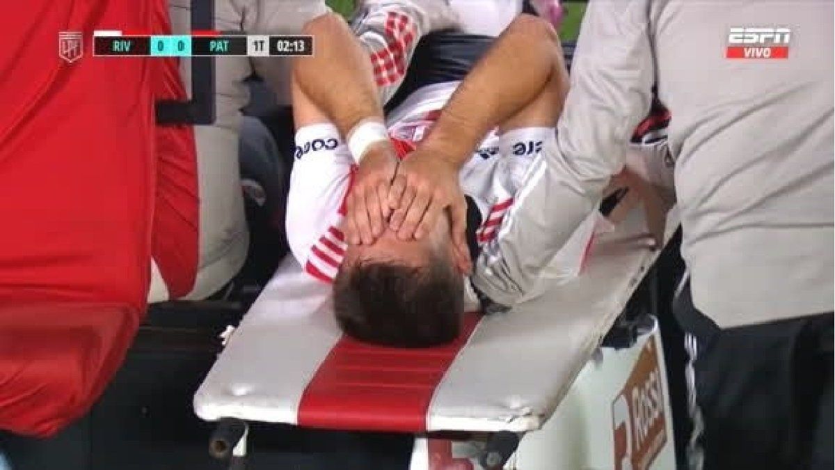 Hard low for River: it was confirmed that Peña Biáfore broke his cruciate ligaments