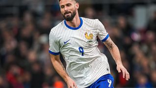 Giroud marcó el tercer tanto de Francia ante Chile.