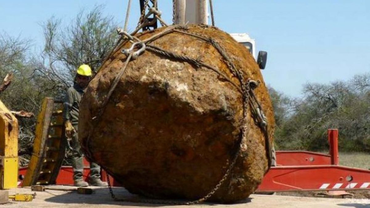 Hallan el segundo meteorito m s grande del mundo en Chaco