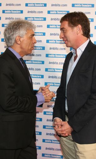 Francisco Marmol y Diego Santilli, vicejefe de Gobierno porteño