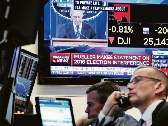 Esperando a la FED. Indicadores de Wall Street cotizaron a la baja.