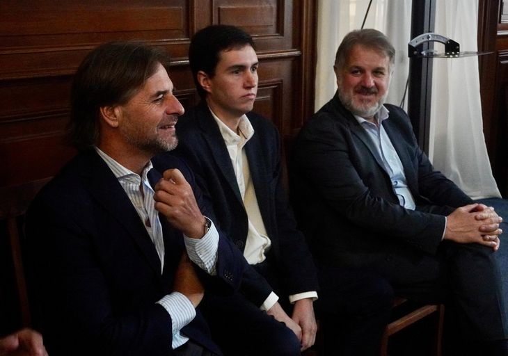 Luis Lacalle Pou participó de la reunión del directorio del Partido Nacional. Luis Lacalle Pou participó de la reunión del directorio del Partido Nacional.