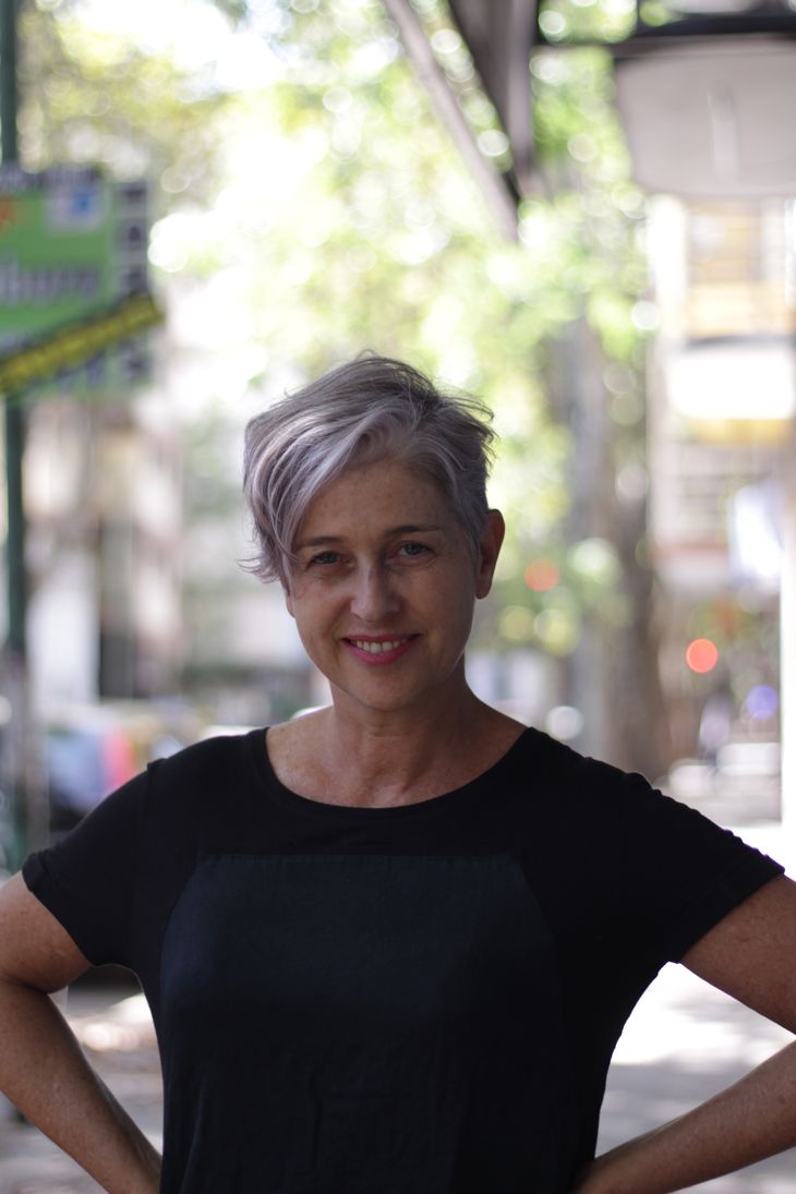 Brenda Angiel, founder of aerial dance in Argentina. Brenda Angiel, founder of aerial dance in Argentina.