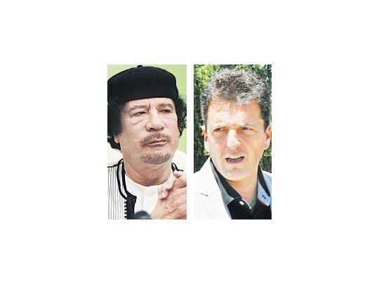 Muamar Gadafi, Sergio Massa