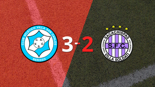 triunfo 3-2 de villa san carlos frente a sacachispas