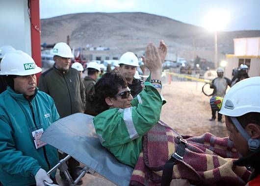Claudio Yanez, el número 8, es trasladado al hospital de campaña