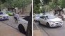The man was harassed by his ex when he called the police. The man was harassed by his ex when he called the police.