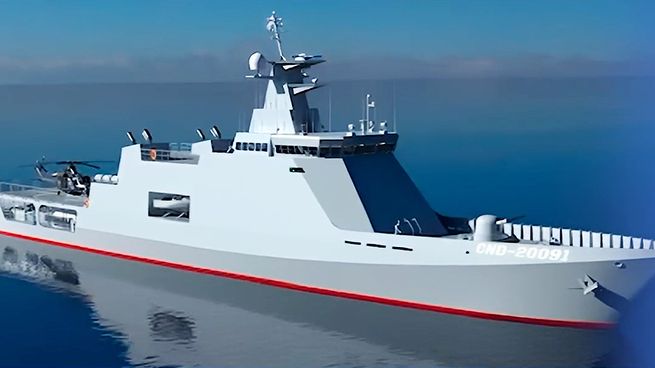 El Ministerio de Defensa anunció hoy en rueda de prensa la compra de dos buques a un astillero español.