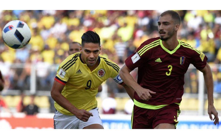 Colombia no pudo sumar de a tres en Venezuela.