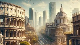 ¿Alguna vez te imaginaste una CDMX romana?