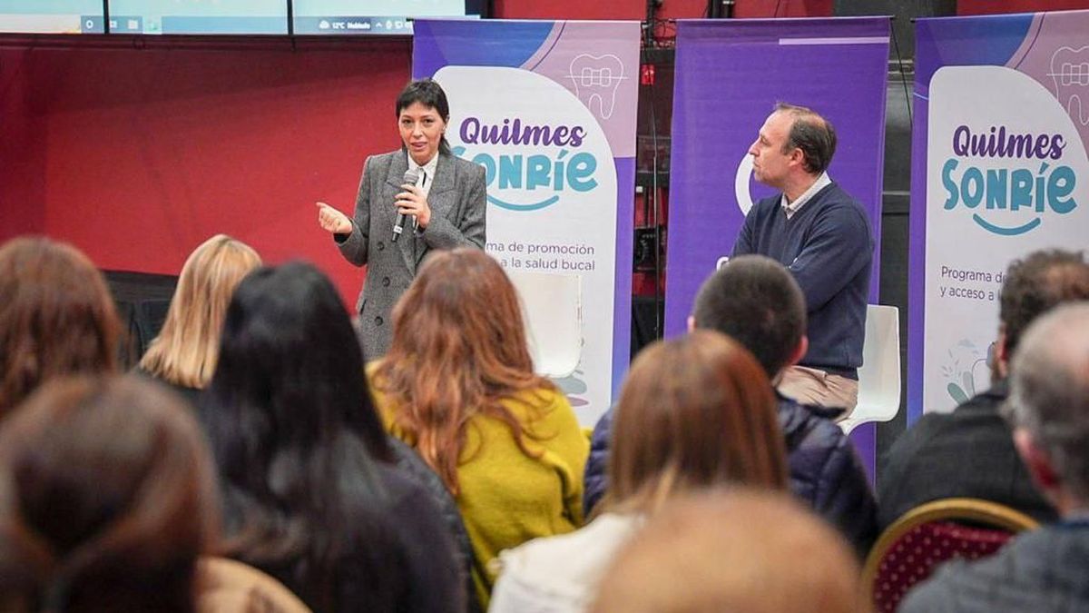Quilmes presentó un programa de salud bucal para quienes no tienen obra social ni prepaga