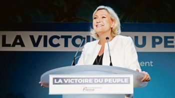La dirigente ultra Marine Le Pen.