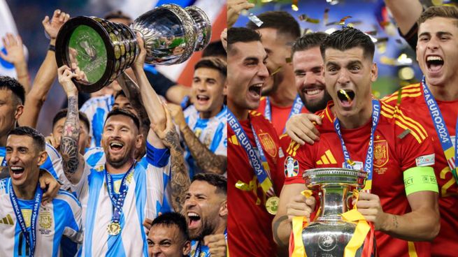 Todavía no está confirmada la fecha de la Finalissima entre Argentina y España.