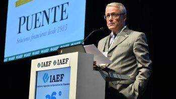 El Instituto Argentino de Ejecutivos de&nbsp;Finanzas&nbsp;(IAEF),&nbsp;Jorge Saumell.&nbsp;