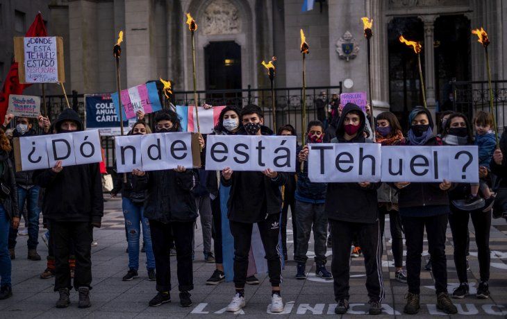 A diez meses de la desaparición de Tehuel, su padre apuntó contra la Justicia.