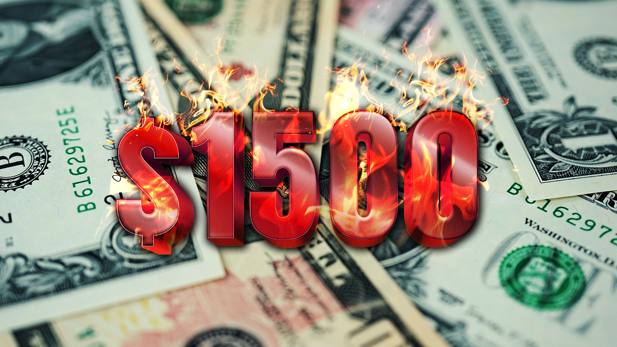The blue dollar rises relentlessly and reaches ,500: up to what price can it climb?