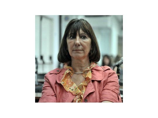 La ex ministra de Economía de la Nación, Felisa Miceli, el 27 de diciembre del año pasado, cuando fue condenada.