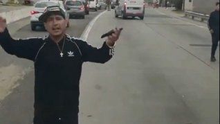 Vecinos de Bernal le cobraban a los conductores para avanzar en el Acceso Sudeste.