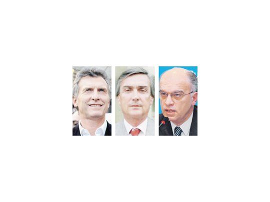 Mauricio Macri, Álvaro González, Néstor Grindetti