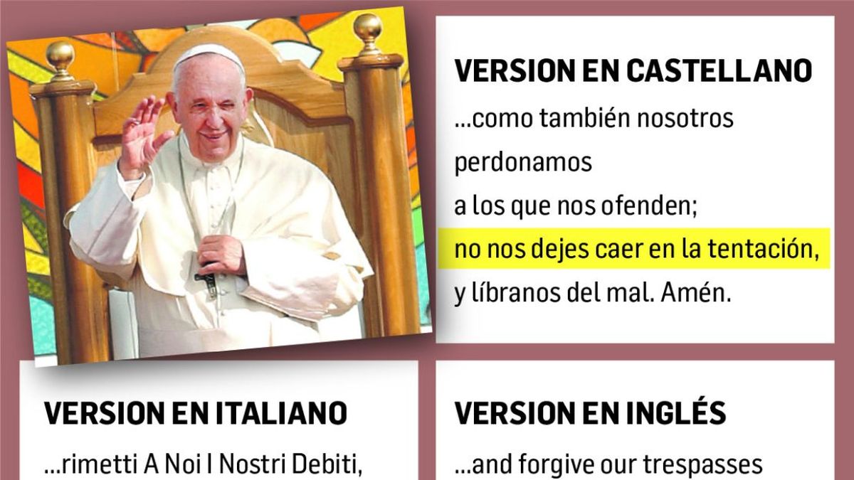 Otra grieta en la Iglesia por la traducción del Padre Nuestro