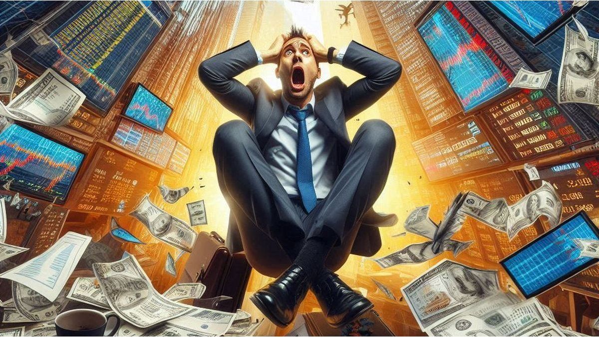 Fear index soars by almost 200% and hits its third highest level in history
