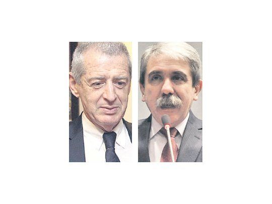 Jorge Landau y Aníbal Fernández