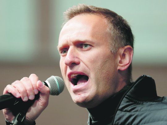 VÍCTIMA. Alexéi Navalni, en una foto de archivo. La confirmación de que fue envenenado generó graves acusaciones contra el Kremlin.