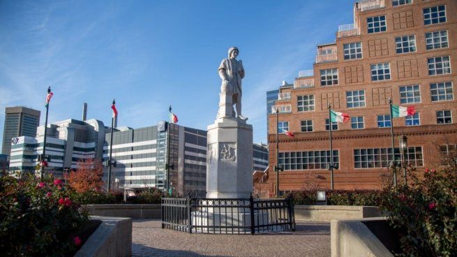 La obra fue posteriormente reconstruida con apoyo de grupos italoestadounidenses y con financiamiento local y federal.