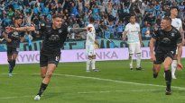 Belgrano ganó por Vegetti. El delantero es uno de los goleadores del torneo con 9 tantos.