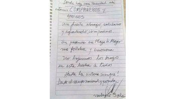 Carta de Milagro Sala