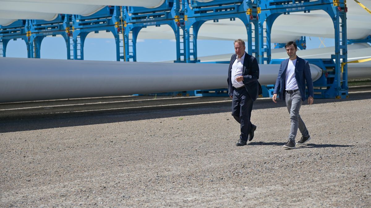 Ignacio Torres celebrated the investment of US0 million in a wind farm and is betting on the growth of renewable energies