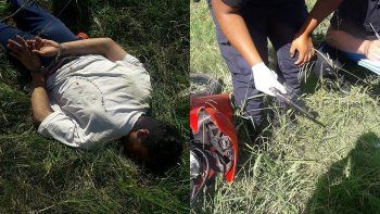 Morón: motochorros eludieron control, chocaron y los detuvieron