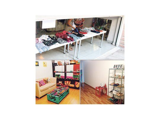 Mia Paix, Zapas By Luna y Las Primas, tres ferias de ropa, zapatos y carteras con originales diseños, cuyos showrooms tienen lugar en casas propias o departamentos alquilados.