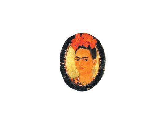 «Autorretrato en miniatura» (5 por 4,2 cm.), de Frida Kahlo, valuado en u$s1,2 millón.