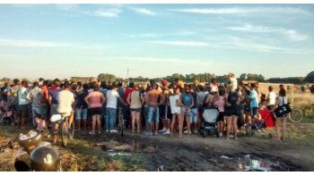 Unos 1200 efectivos se abocaron a la tarea de desalojo
