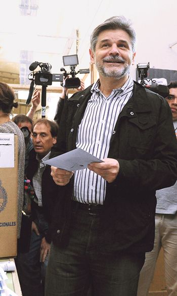 Daniel Filmus peleó la banca de senador que ya tenía por Capital Federal.