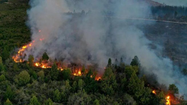 Hace tres semanas que comenzaron los incendios en Bariloche.