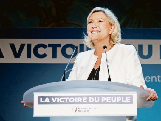 La dirigente ultra Marine Le Pen.