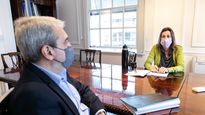 anibal fernandez se reunio con sabina frederic para el traspaso en seguridad