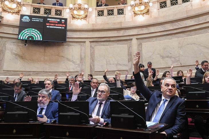 En el Senado, UP se alejará del quorum de 37.